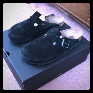 Men’s Birkenstock slip on’s. No longer fit